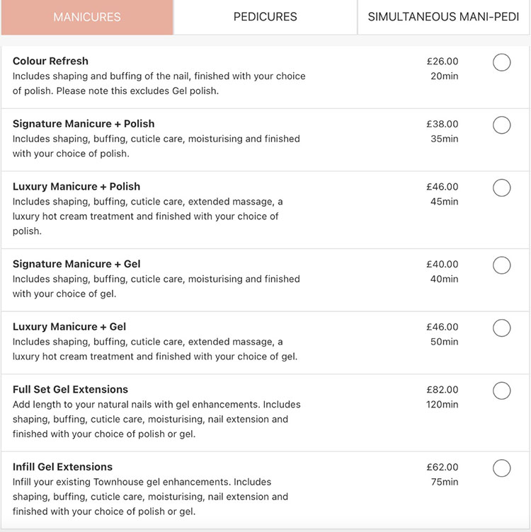 Beauty Treatment Townhouse Wilmslow