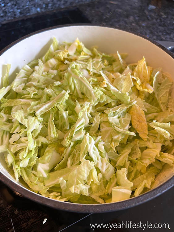 Easy Braised Cabbage Recipe