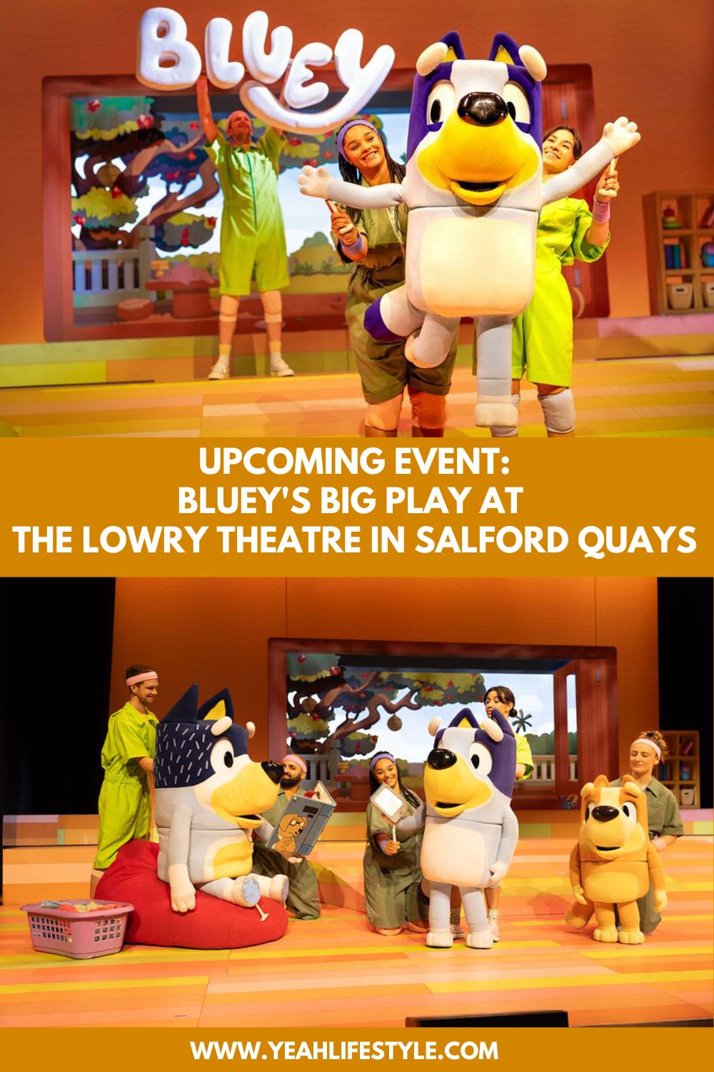 Bluey's Big Play heads to The Lowry Theatre in Salford Quays