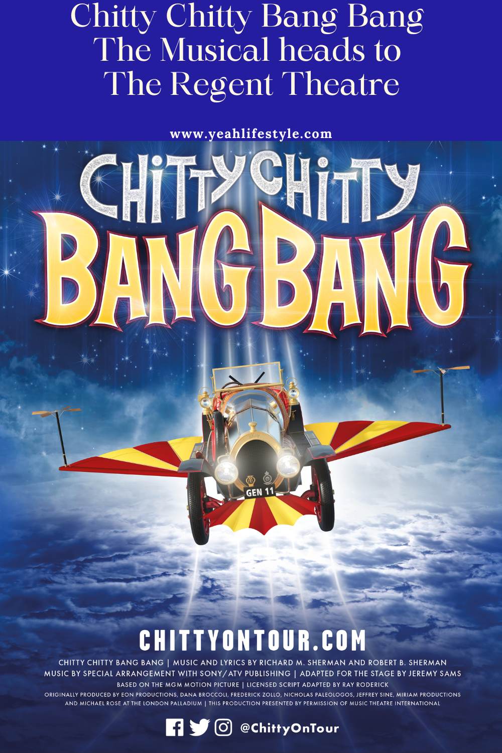 Chitty Chitty Bang Bang The Musical heads to The Regent Theatre