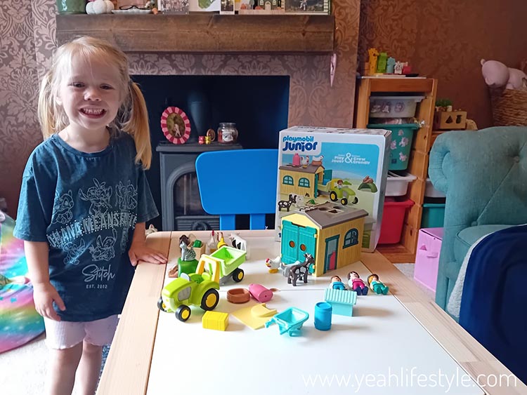 Children's Toy Review: Junior Farm Adventure from Playmobil
