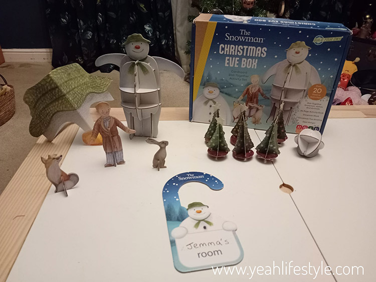 Children's Toy Review: The Snowman Christmas Eve Box