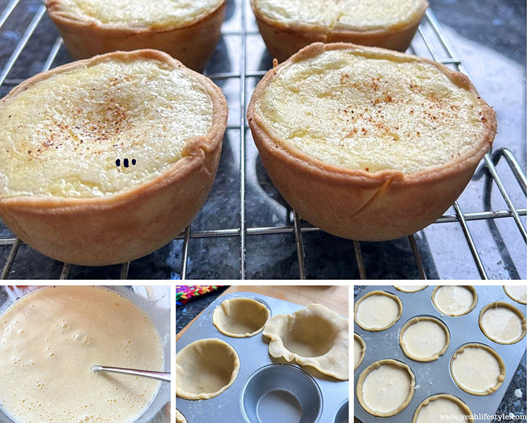 Afternoon Tea Cake Recipe : Custard Tarts