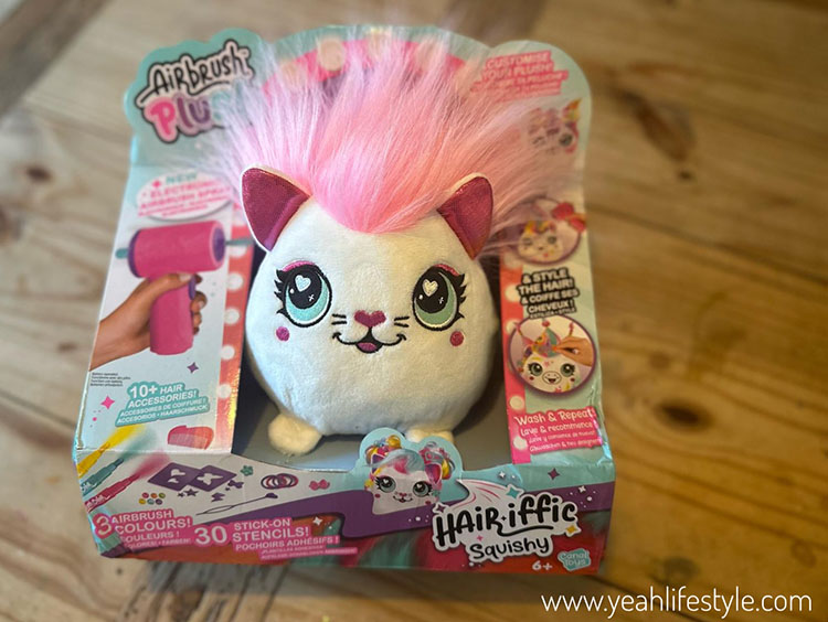 Toy Review: Airbrush Plush Hair’iffic Squish Pals from Canal Toys