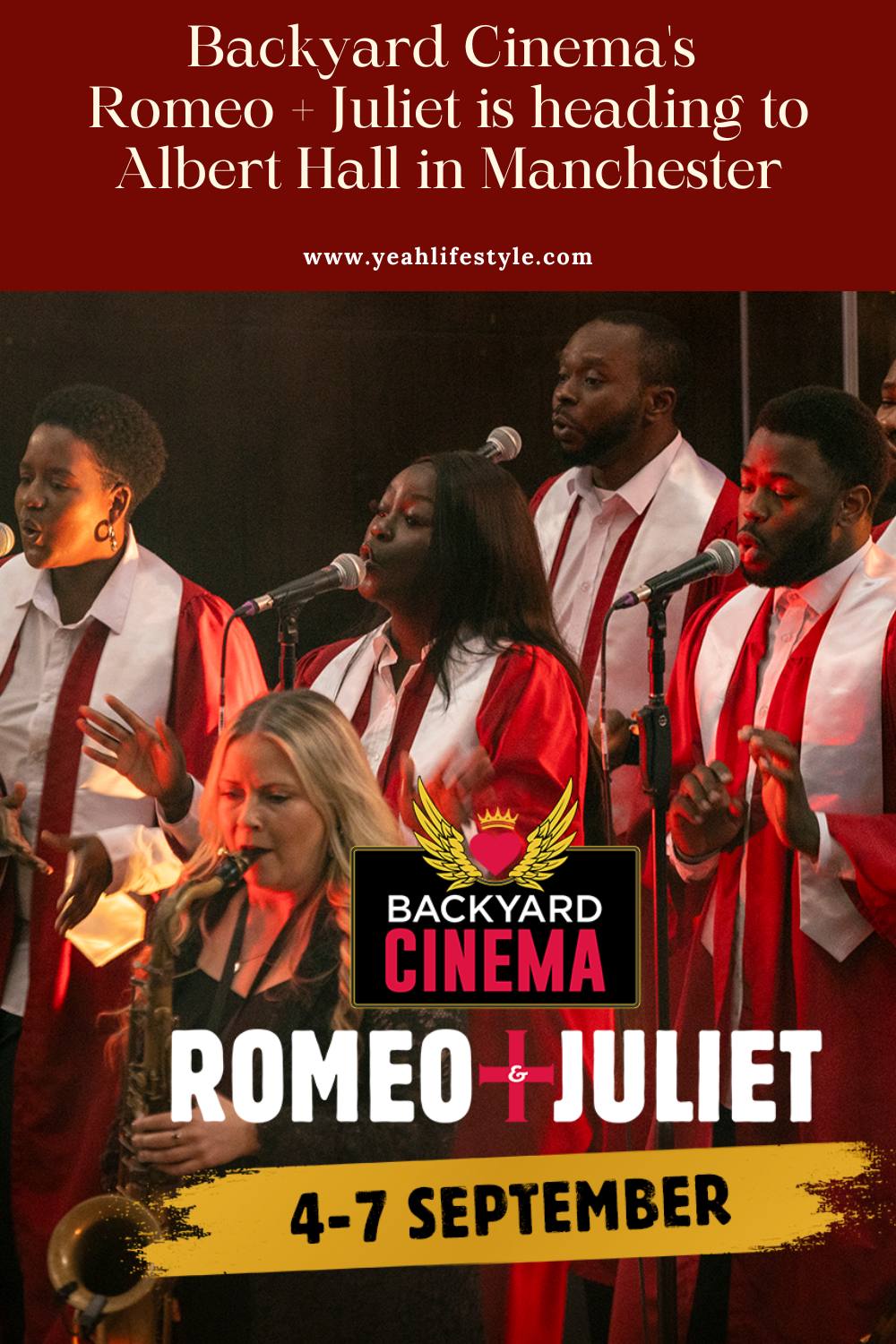 Backyard Cinema Romeo and Juliet is heading to Albert Hall in Manchester