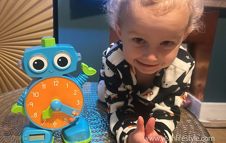 Children's Toy Review: Tock the Learning Clock® from Learning Resources