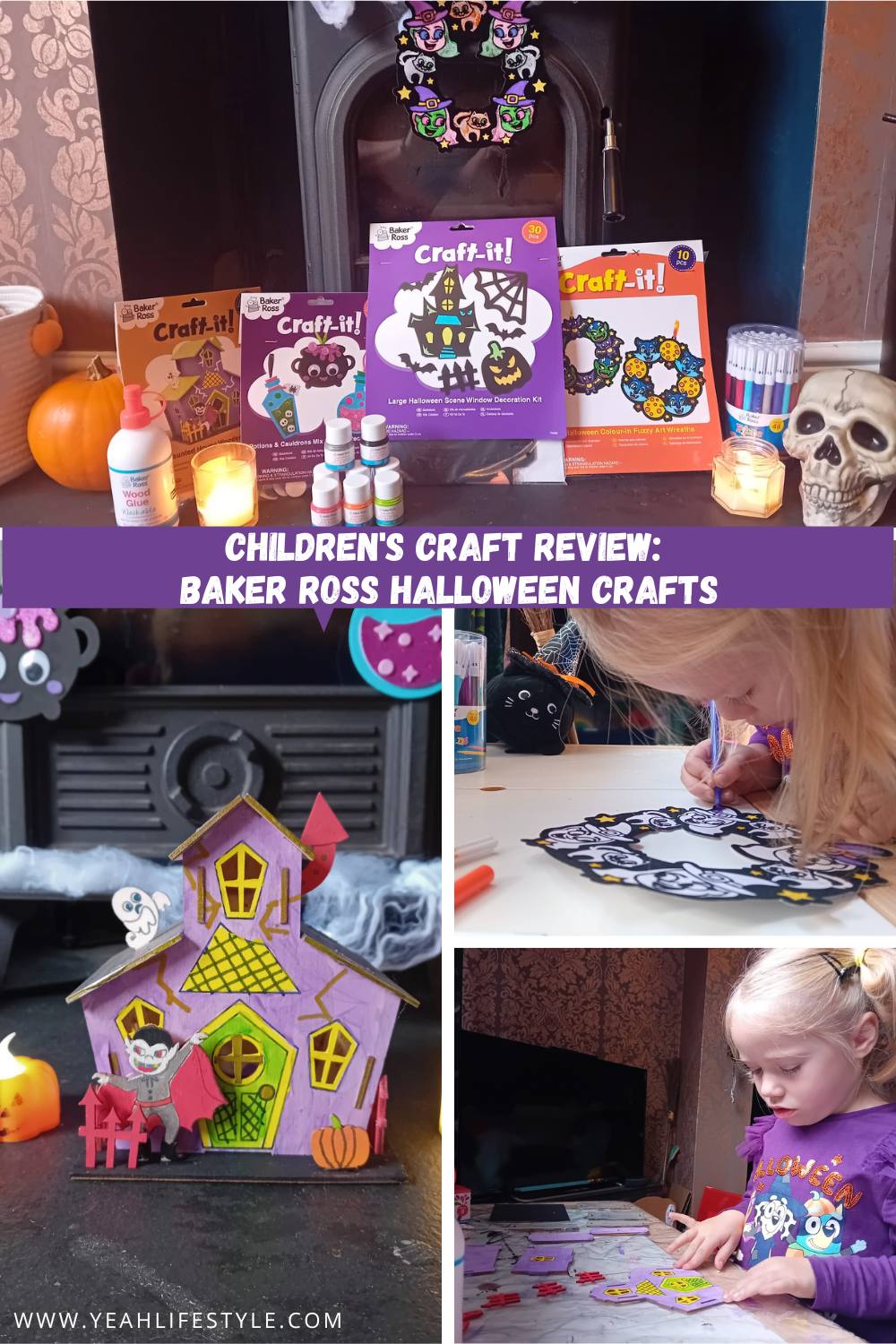 Children's Craft Review: Baker Ross Halloween Crafts