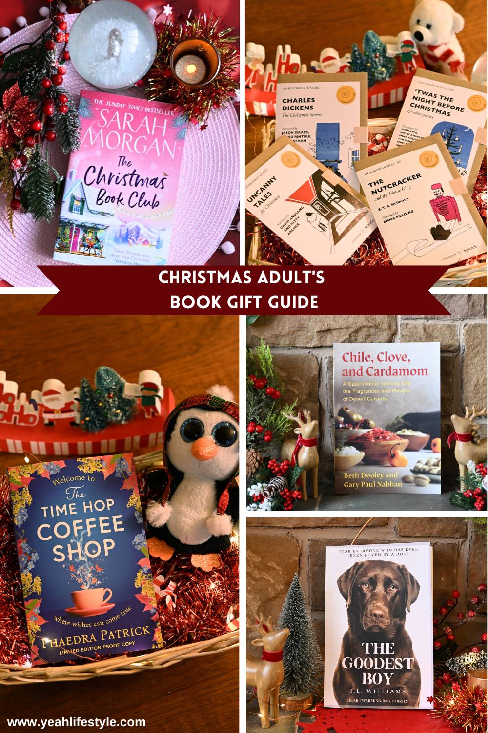 Christmas Adult's Book Gift Guide : Countdown to Christmas in Style