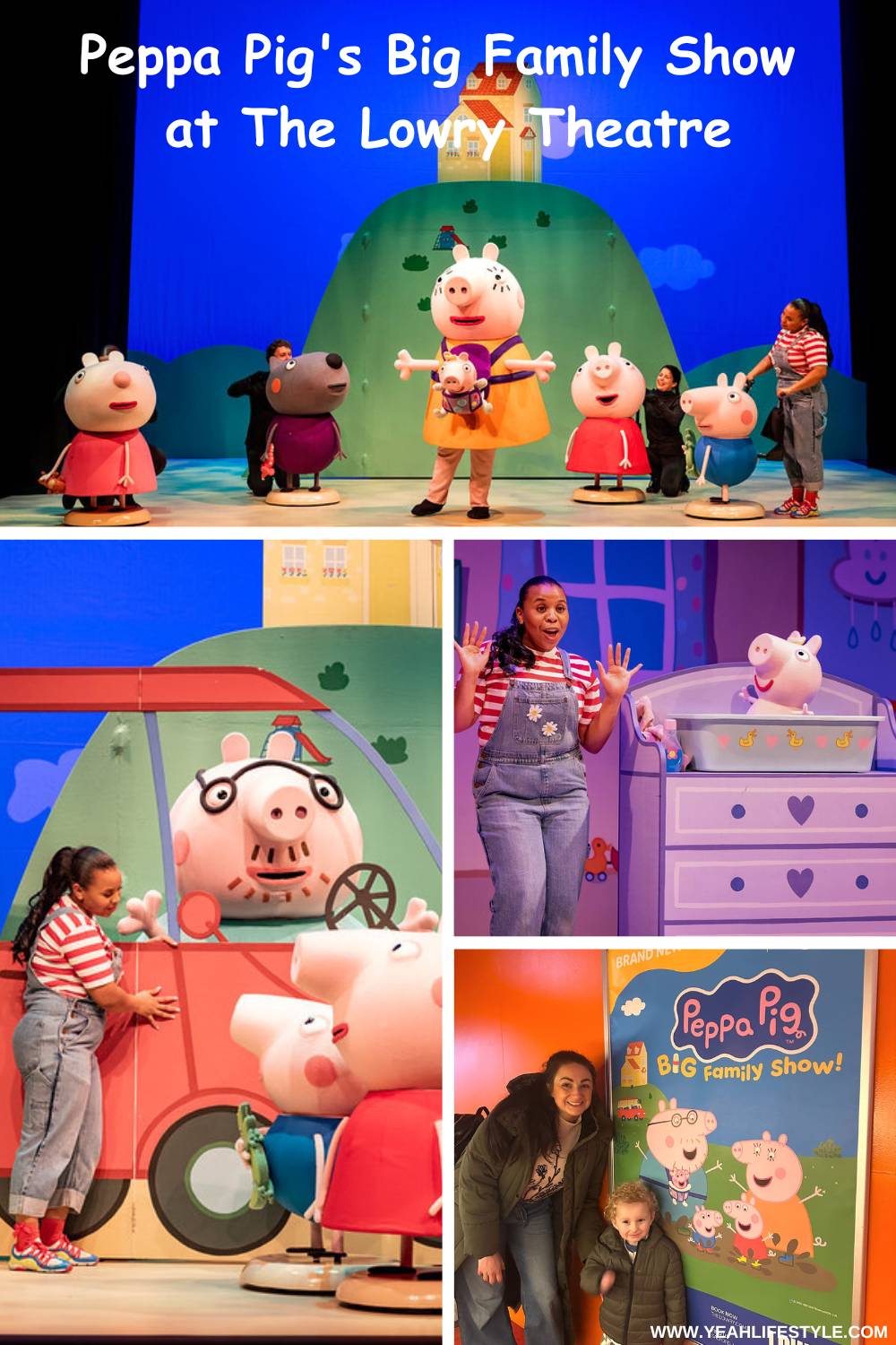 Review: Peppa Pig's Big Family Show at The Lowry Theatre