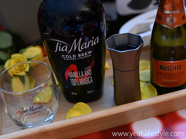 Valentine Drinks Review featuring Tia Maria Cocktails