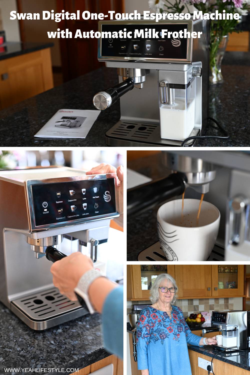 Review: Swan Digital One-Touch Espresso Machine with Automatic Milk Frother