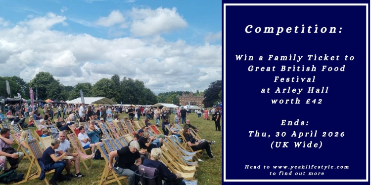 Win A Family Ticket to Great British Food Festival at Arley Hall