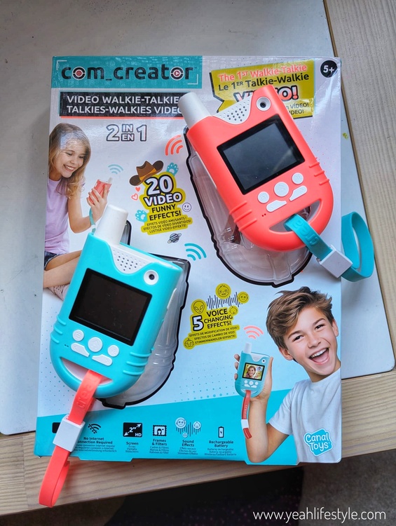 Toy Review: Creator Video Walkie Talkies from Canal Toys
