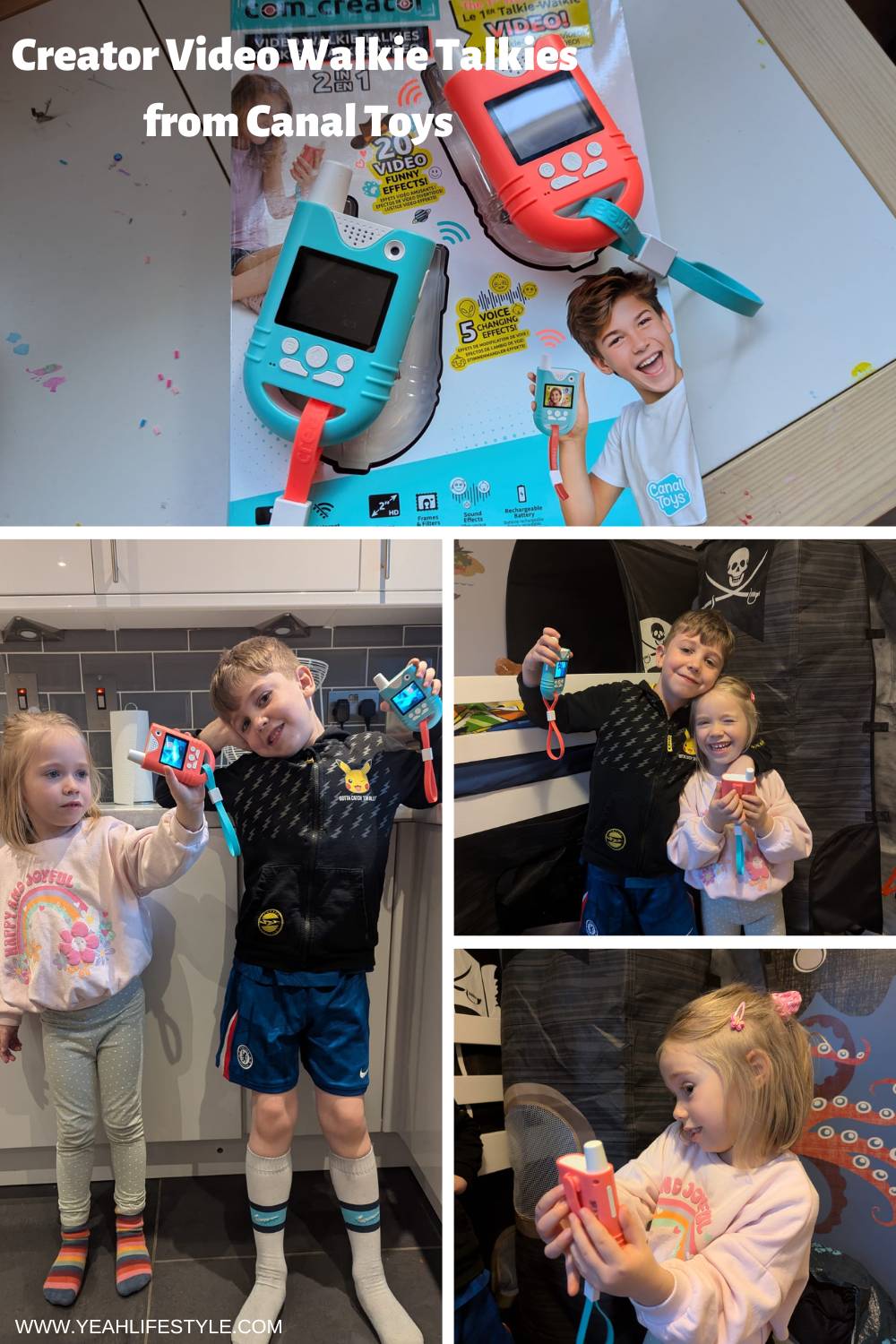 Toy Review: Creator Video Walkie Talkies from Canal Toys