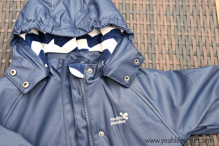 Back-to-School with a Muddy Puddles Jacket and Wellies
