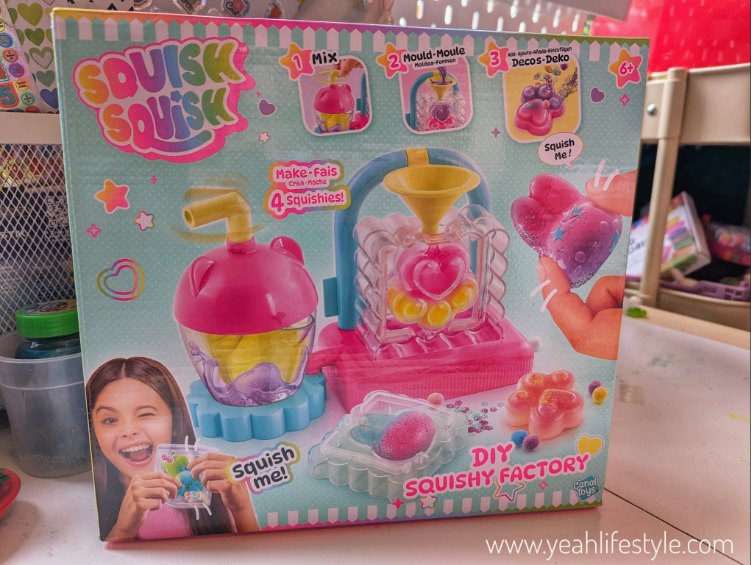 Children's Toy Review : Squish Squish DIY Squishy Factory