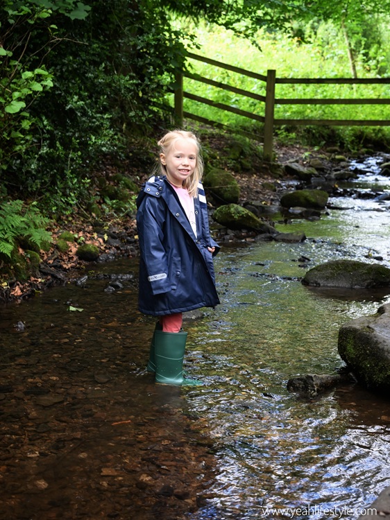 Back-to-School with a Muddy Puddles Jacket and Wellies