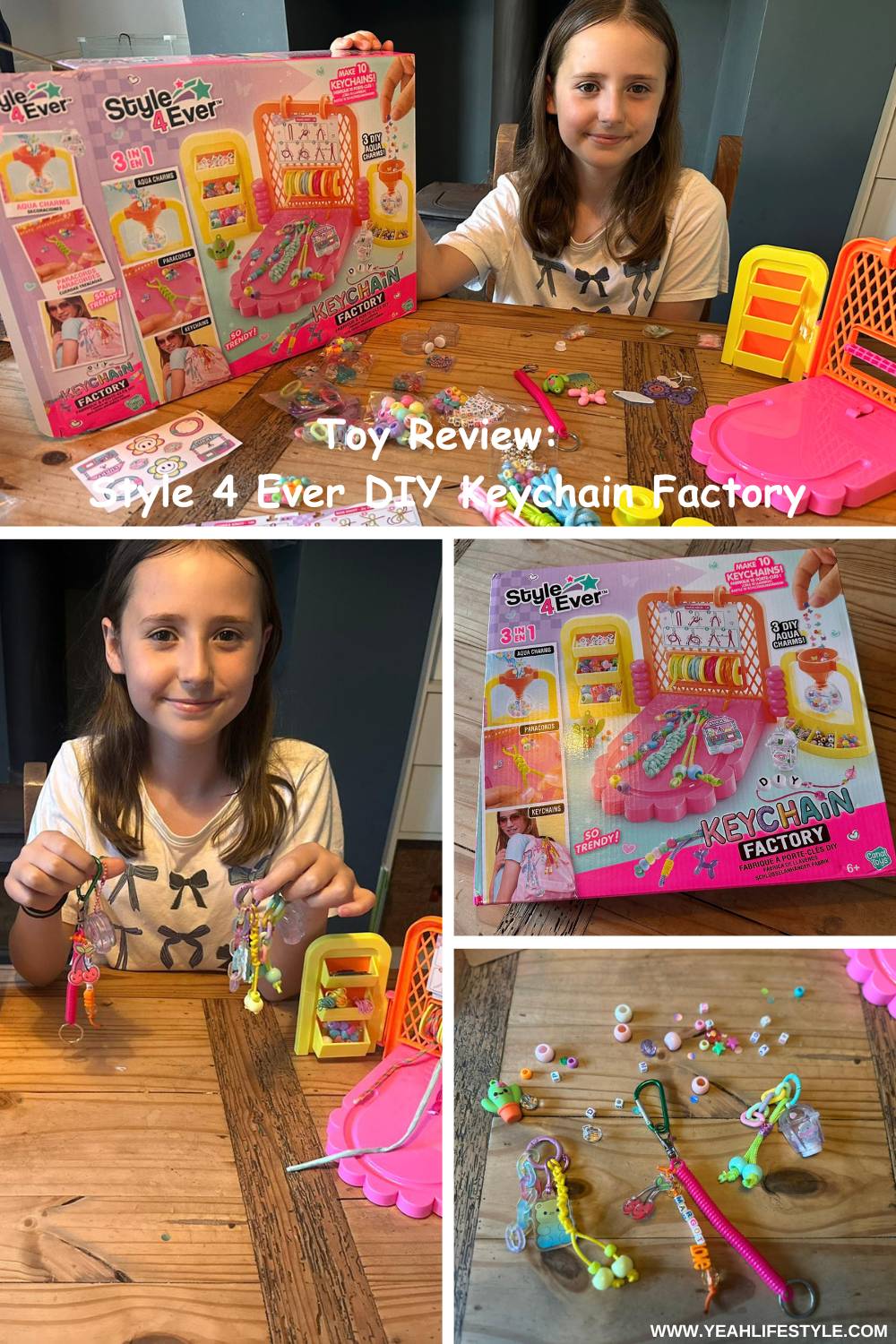 Toy Review: Style 4 Ever DIY Keychain Factory from Canal Toys