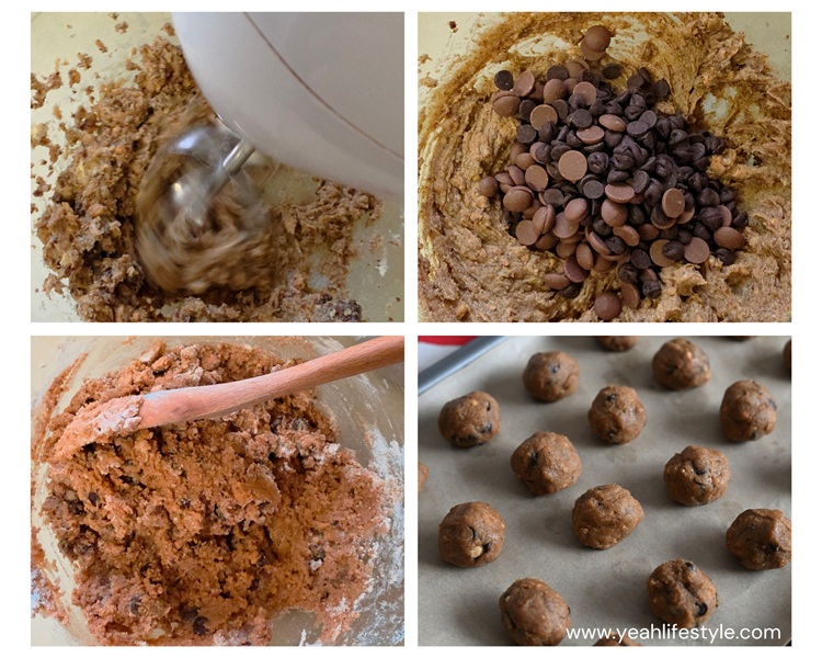 Rachel Allen's Chocolate Chip Peanut Butter Cookies