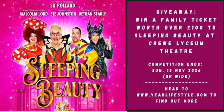Win a family ticket worth over £100 to Sleeping Beauty at Crewe Lyceum