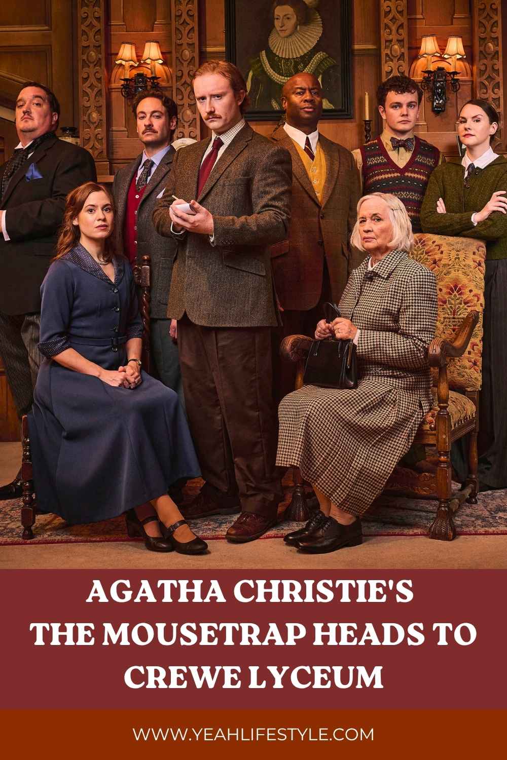 Agatha Christie's The Mousetrap heads to Crewe Lyceum