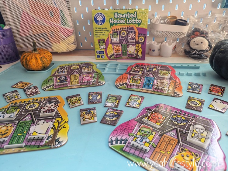 Children's Toy Review: Haunted House Lotto from Orchard Toys