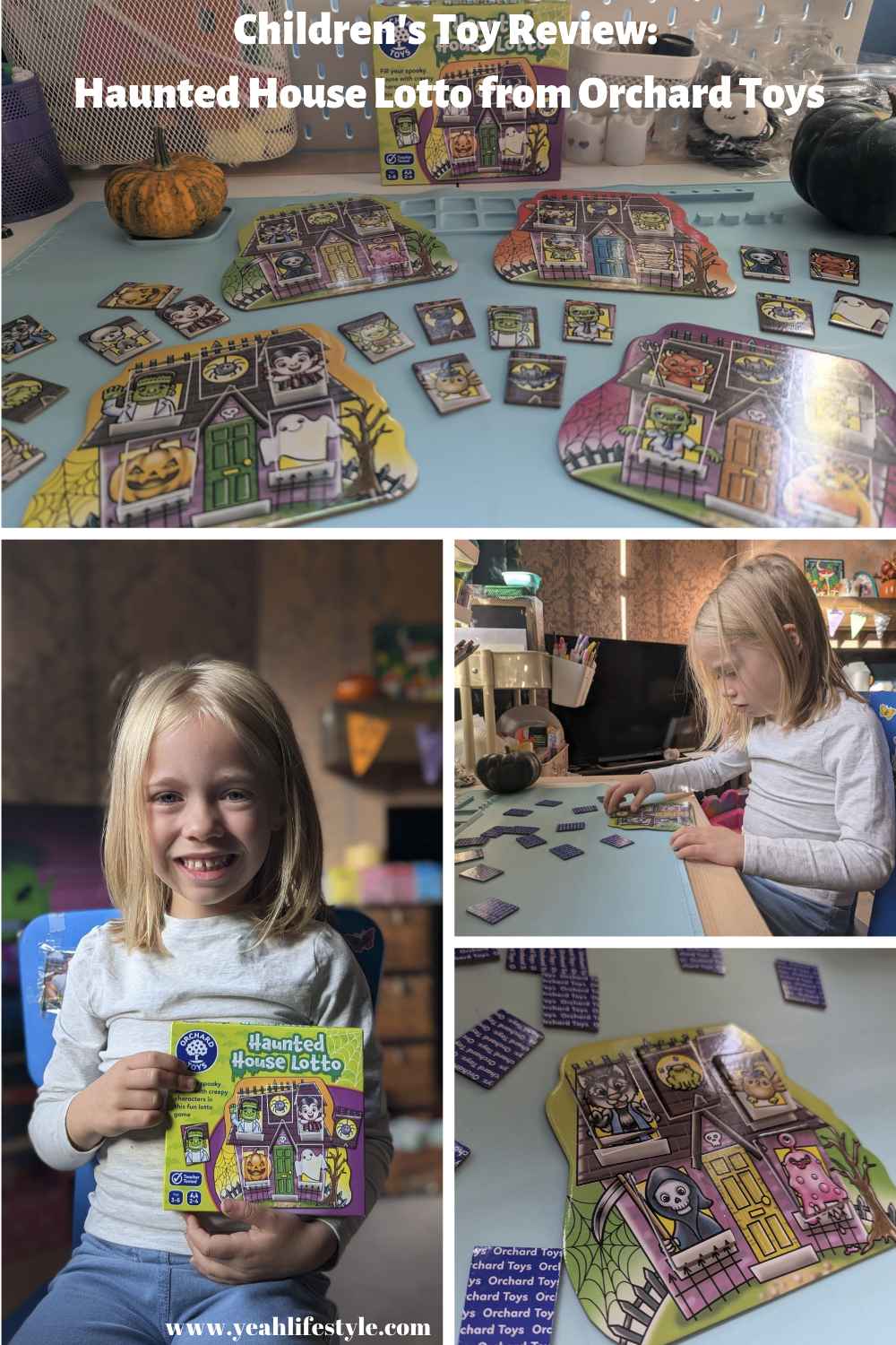Children's Toy Review: Haunted House Lotto from Orchard Toys